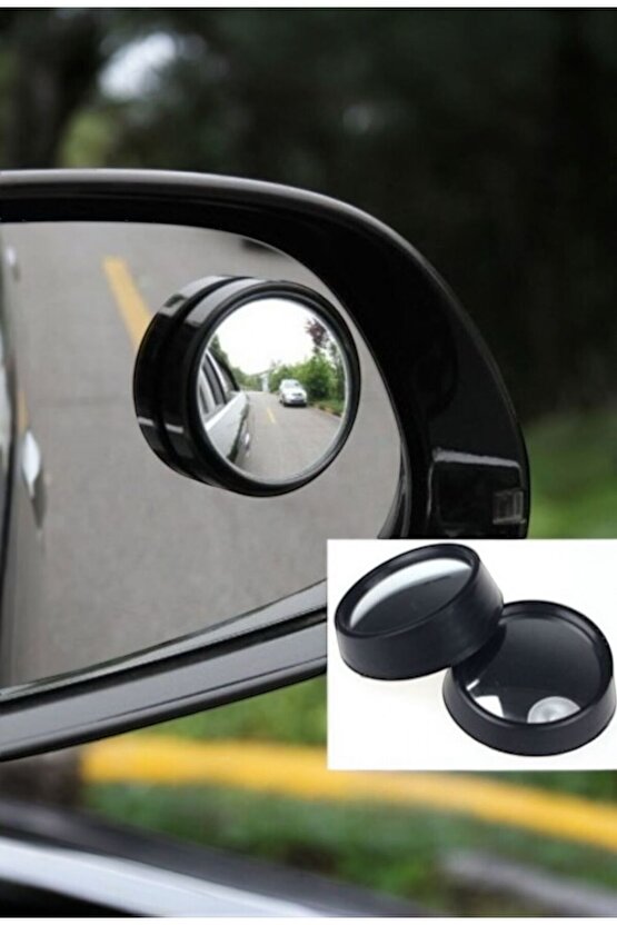 2 adet Araç Yan Ayna Kör Nokta Aynası – 360° Ayarlanabilir-Tüm araçlara uygun