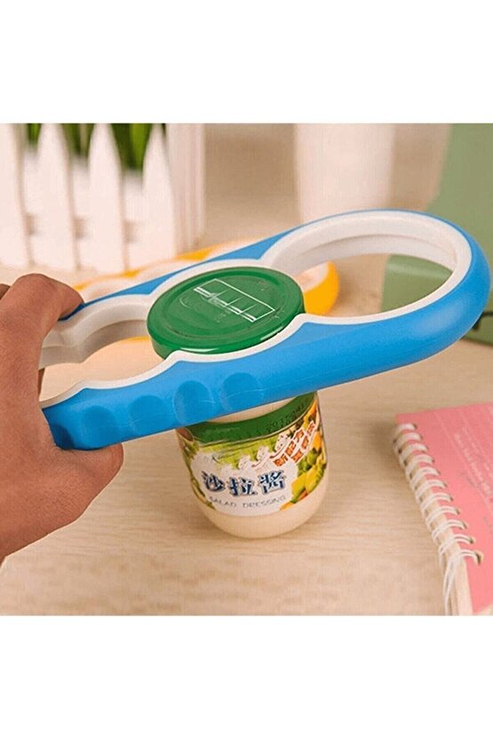 Pratik Kavanoz Kapağı Açacağı,silikon Kaymaz Gövde