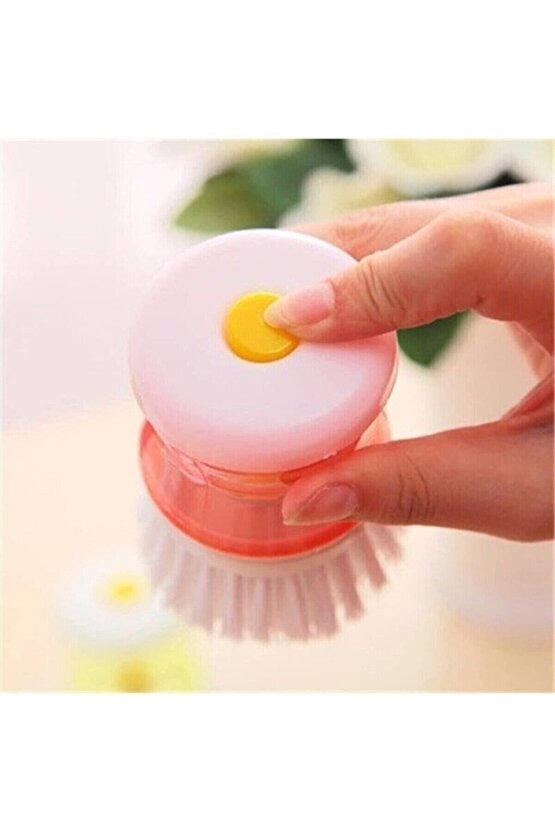 Deterjan Hazneli Kullanışlı Bulanık Fırçası Butonlu Pratik Kullanım