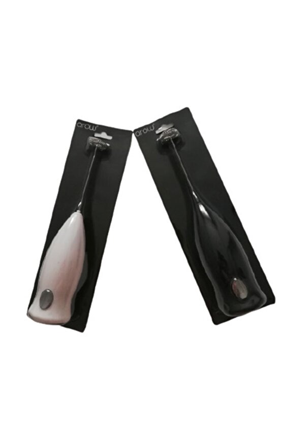 Mini Mikser Kahve Süt Köpürtücü Karıştırıcı Cappucino Mixer Pilli Çırpıcı Siyah