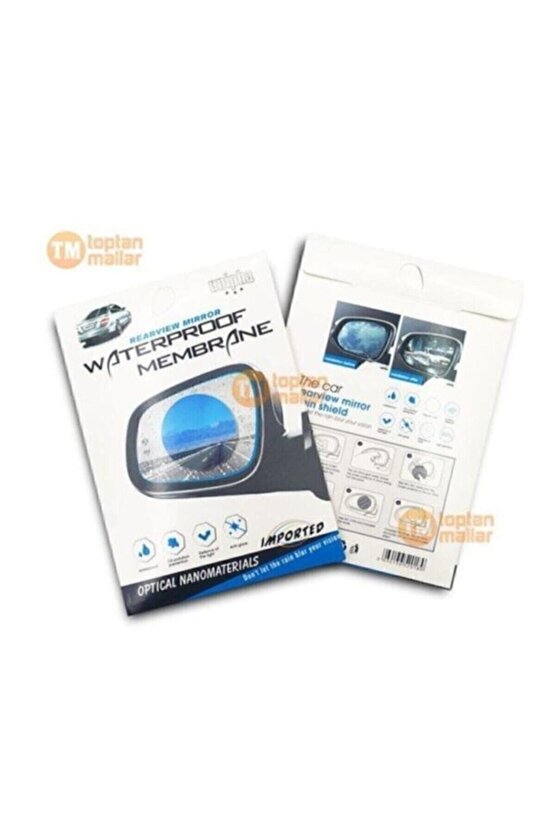 Oto Dış Ayna Yağmur Kaydırıcı Film Araba Yan Dikiz Aynası Filmi Buğu Önleyici 2adet Su Tutmaz Filim