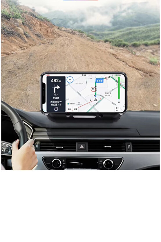 Araç içi Telefon Numaratör Araç Park Telefonu Premium Kokulu Telefon Tutucu Özellikli Numaratör