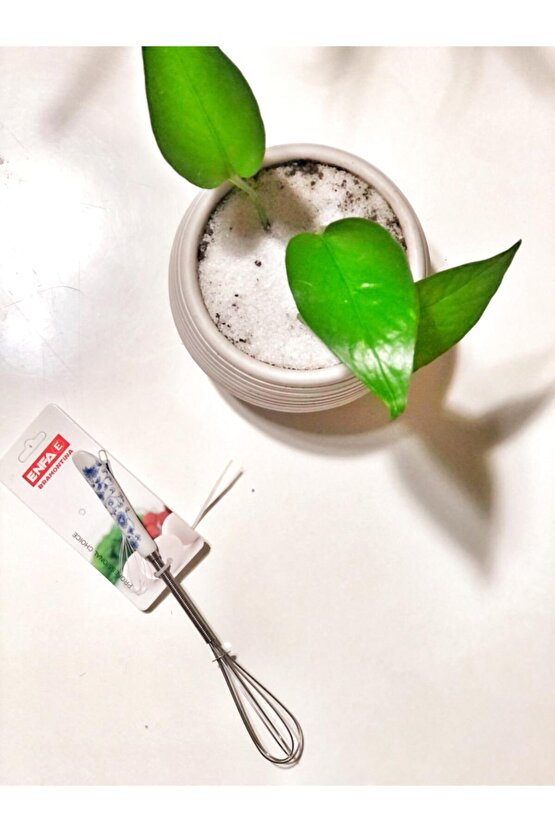 Porselen Saplı Metal Çok Amaçlı Mini Çırpıcı