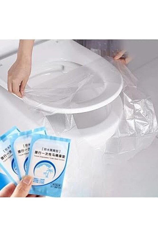 niffaShop Örtüsü Dispenseri Klozet Kapak Klozet Poşeti Klozet Örtüsü Tek Kullanımlık 50 Ade