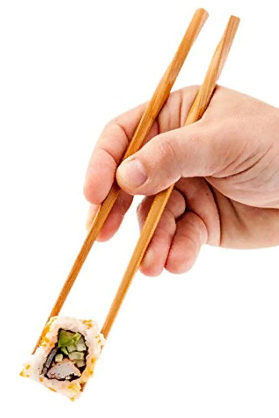 10 Çift Çubuk Yıkanabilir Bambu A Kalite Kaymaz Ahşap Chopsticks Çin Yöresel Yemek Çubuğu Stick Pro