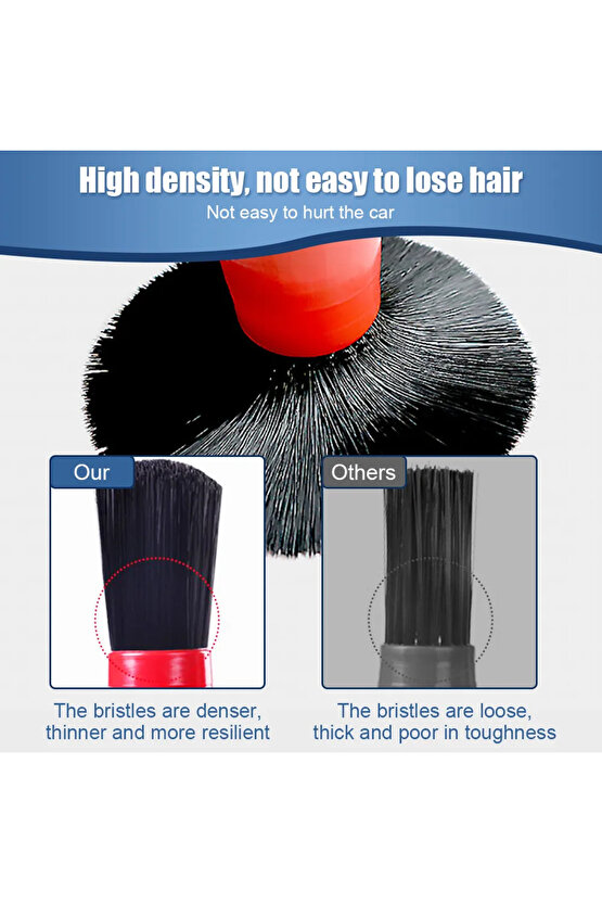 2 Yıl Araba İç Dış Temizleme Fırçası,Oto Detay Ürünleri,Araç İçi Toz Alma Fırçası, Oto Süpürgesi