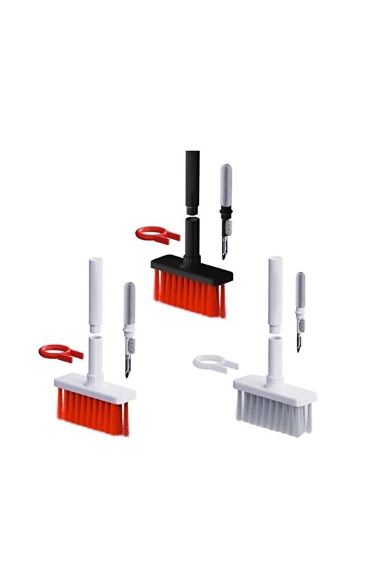 Klavye Bilgisayar Kulaklık Temizleme Araçları Tuş Çektirme Seti 5 In 1