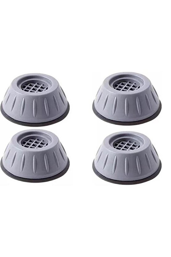 Çamaşır Makinesi Titreşim Önleyici Kaydırmaz Vantuzlu Stoper Set 4 Adet