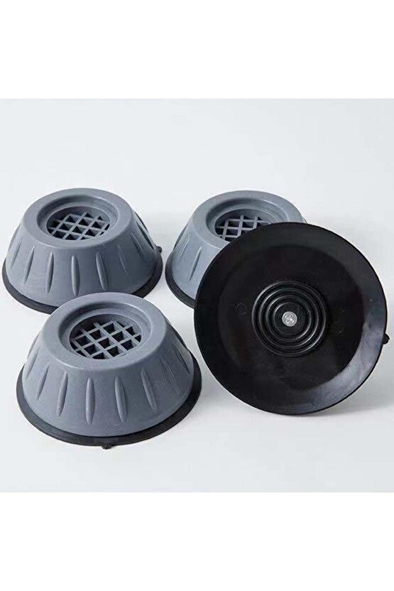 Çamaşır Makinesi Titreşim Önleyici Kaydırmaz Vantuzlu Stoper Set 4 Adet