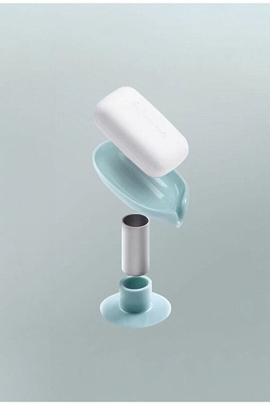 Banyo ve Mutfak İçin Vantuzlu Sabunluk – Pratik Su Tahliyeli Tasarım