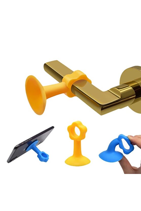 Kapı Kolu Koruyucu Şeffaf Stoper 4 Adet stoper