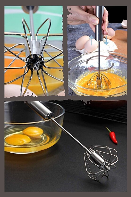 Çelik Basmalı Otomatik Çırpıcı