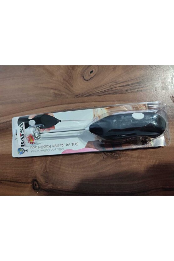 Plaova Çelik Uçlu Pilli Kahve Sos Krema Mama Süt Köpürtücü Yumurta Çırpıcı Mini Mikser