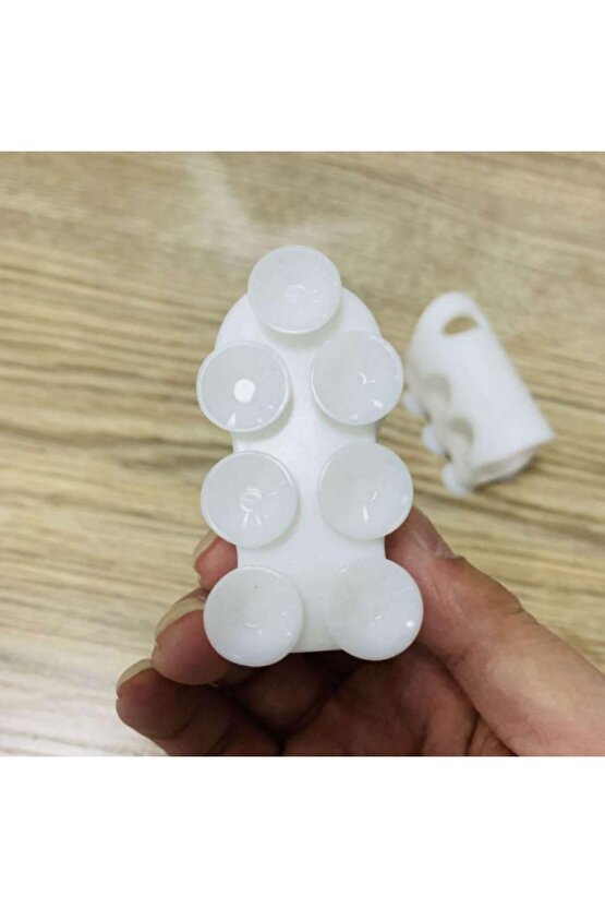 Banyo Duş Başlığı Tutucu Silikon Güçlü Vantuz Vakum Aparatı