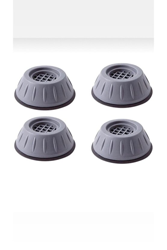 Gürültü Engelleyici Kaymaz Titreşim Önleyici Ayak Pedleri Çamaşır Makinesi Stoper 4 Lü Set