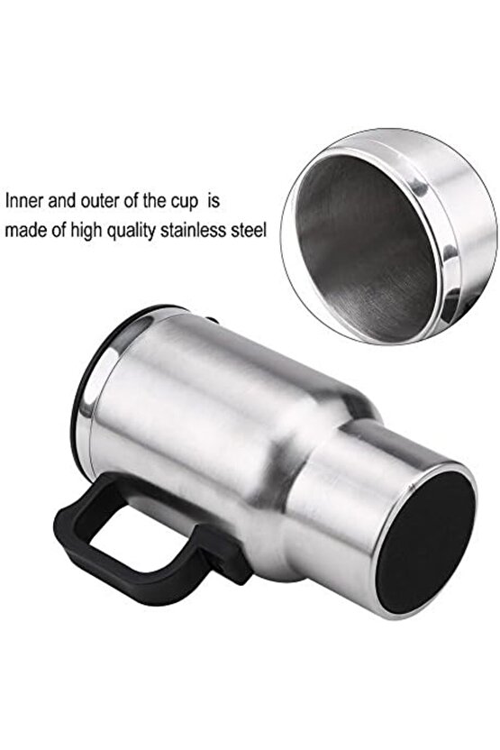 Eser elektrikli araç su ısıtıcısı, 12 V araç içi su ısıtıcısı, fincan, 450 ml seyahat s