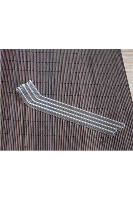 12li Cam Pipet Ve 2 Adet Temizleme Fırçası Seti 9 Mm ısıya dayanıklı cam pipet