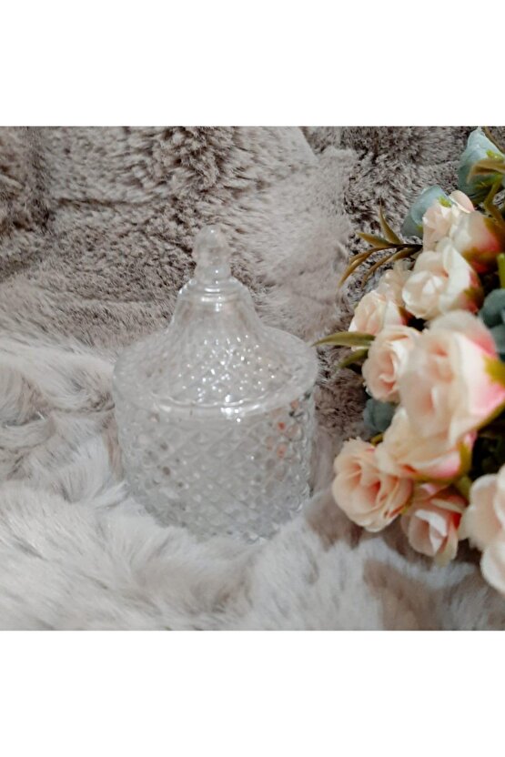 Kristal Cam Şekerlik,mini Lokumluk,kahve Yanı Çikolatalık