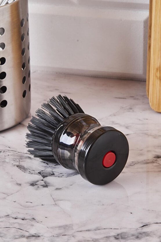 Doffy Deterjan Hazneli Yeni Nesil Bulaşık Fırçası Kahverengi