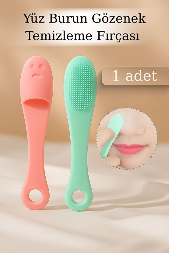 Silikon Yüz ve Burun Gözenek Temizleme Fırçası