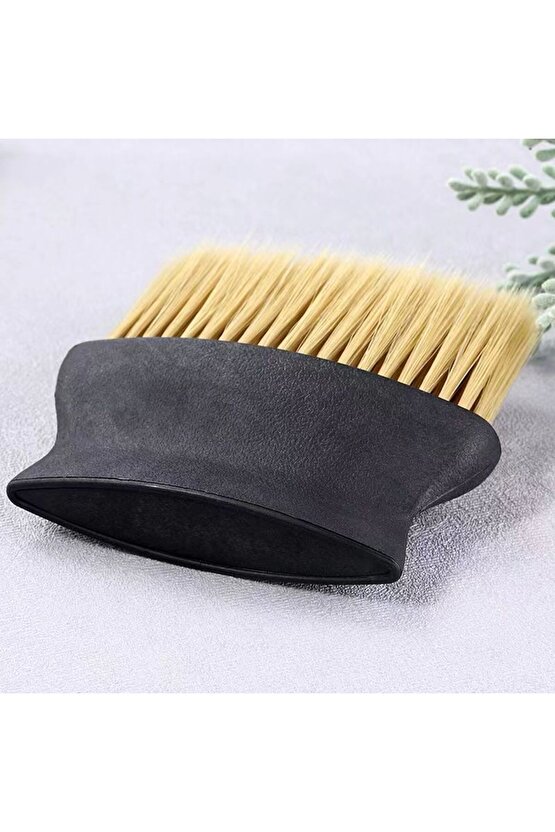 Salon Kesimi İçin Yumuşak Boyun Yüz Toz Fırçası Tek Parça Şekillendirici Aksesuar