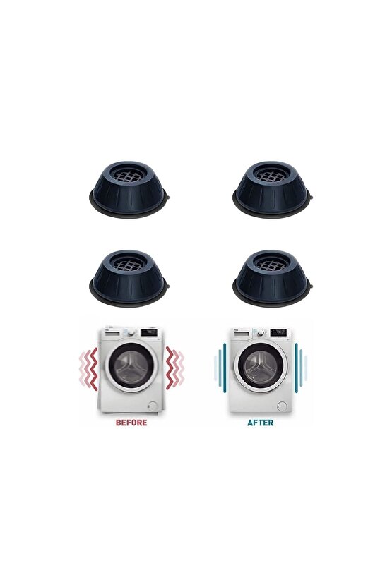 Çamaşır Makinesi Titreşim Engelleyici Stoper 4 Lü Set