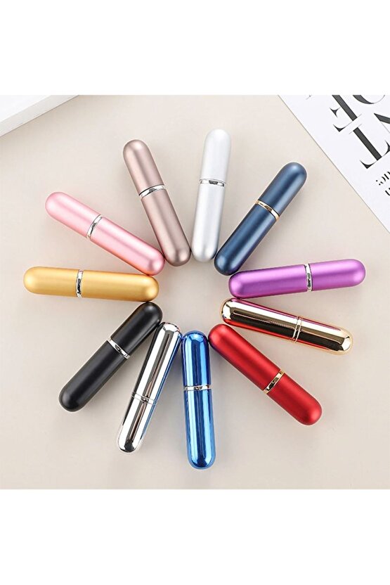 2 ADET Mini Dolabilir Cep Küçük Boş Taşınabilir Parfüm Şişesi Kadın Parfüm Erkek Parfüm Şişesi