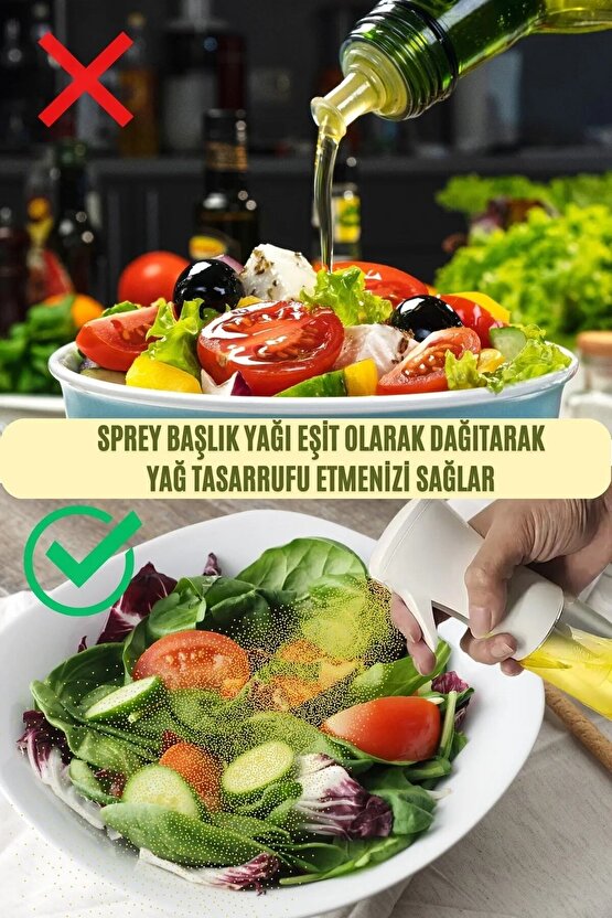 Sprey Cam Yağlık Air Fryer Fritöz Yağ Püskürtücü