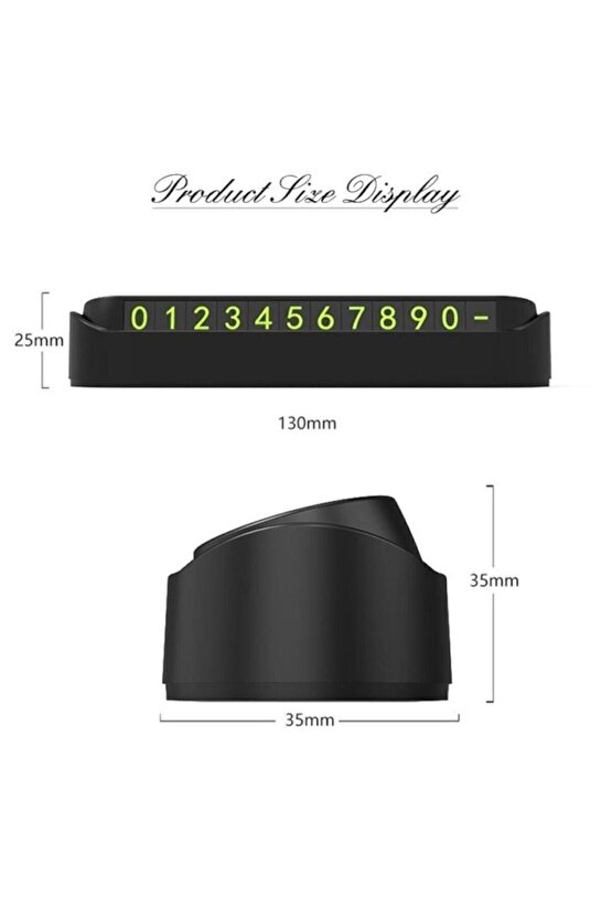 Tel Fosforlu Araç Içi Numaratör