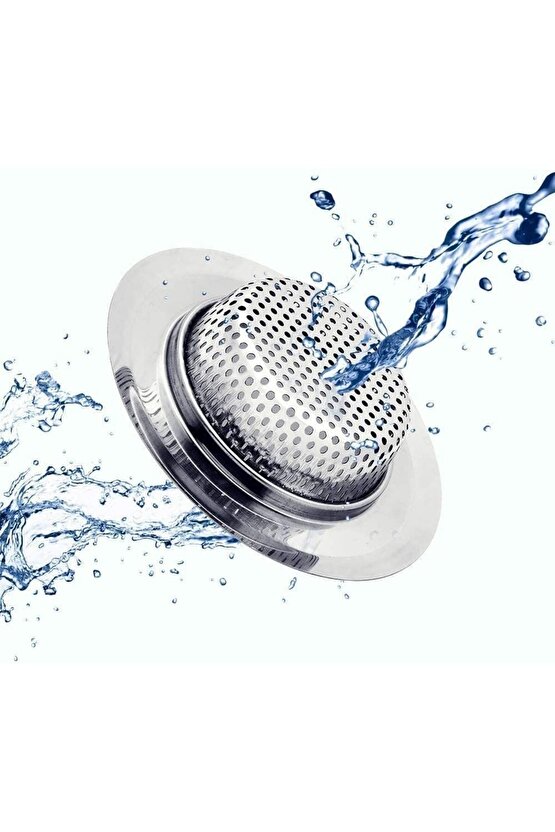 byrs 7 cm Gider süzgeci, mutfak lavabosu süzgeci, paslanmaz çelik lavabo, tıkanmayı önler veyd