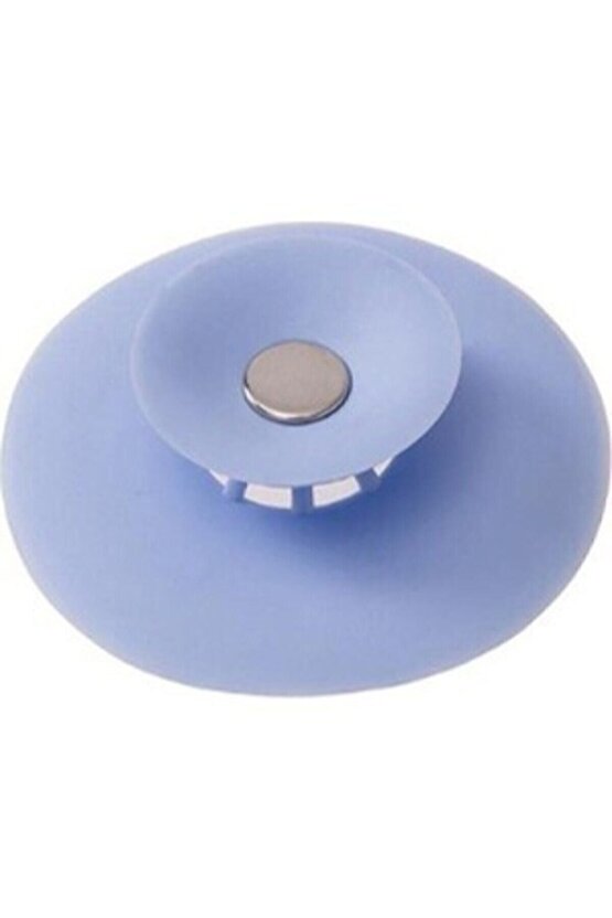 Ufo Lavabo Evye Tıkacı, Tıpa Süzgeç Bas Aç, Bas Kapa Pratik - Pembe