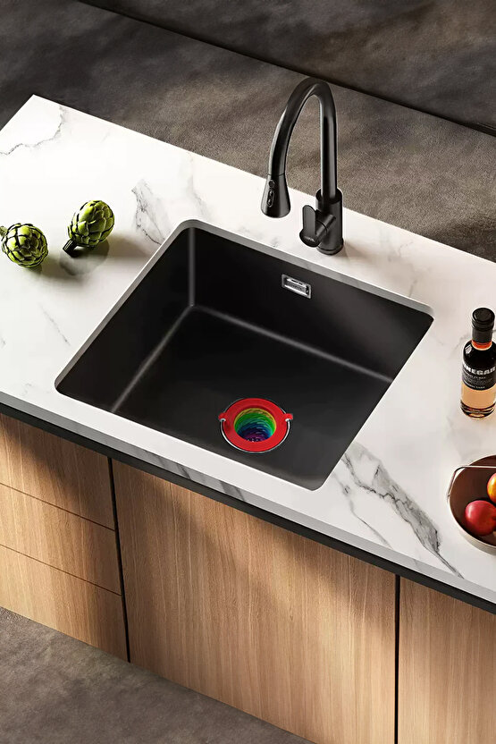 6 Kademeli Lavabo Süzgeci Artıkları Kolayca Toplar Gider Tıkamaz Plastik 1 Parça