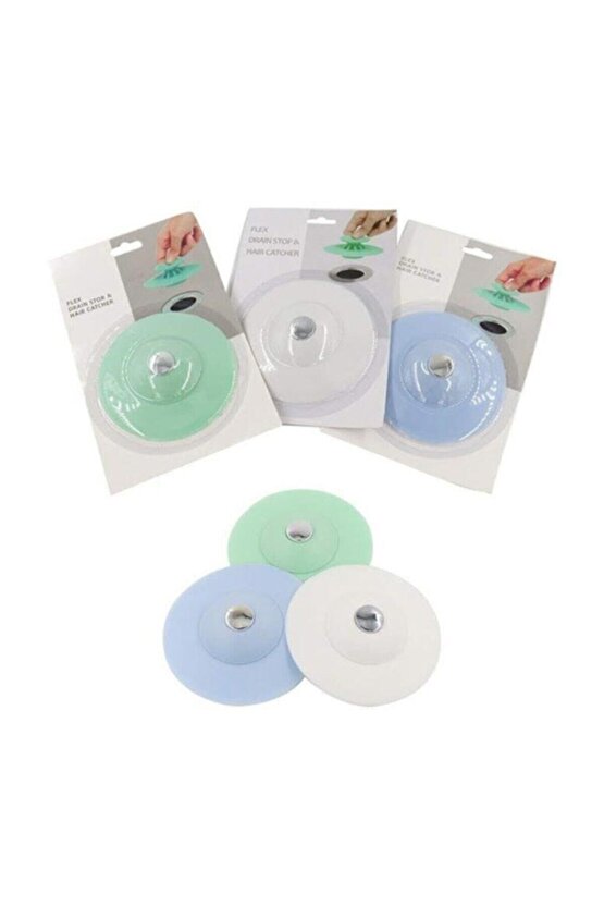 Aveo 1 Adet Süzgeçli Banyo Küvet Lavabo Gider Filtresi Süzgeci Pompası Tıkacı Tıpası