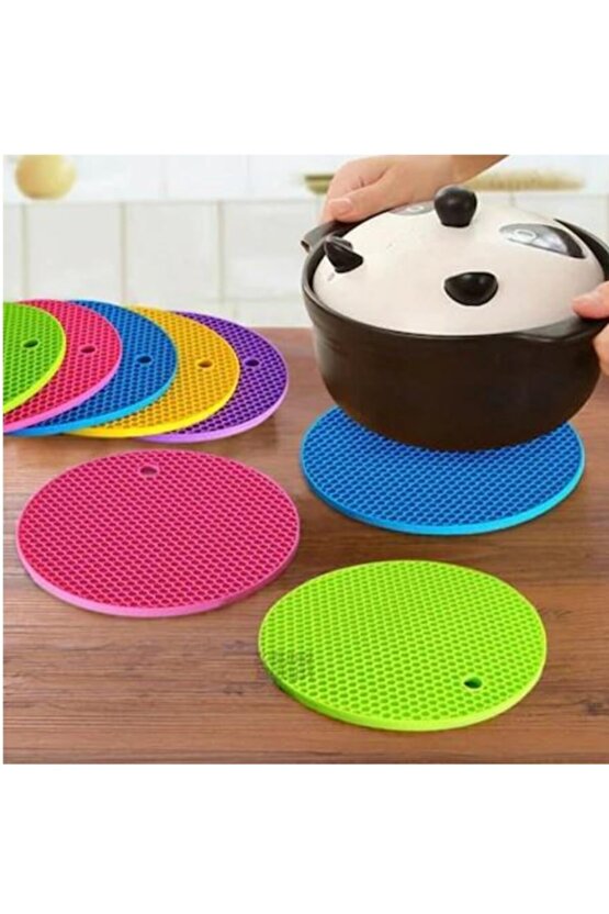 Rengarenk Yuvarlak Silikon Nihale, Silikon Nihale,kalburabastı Kalıbı,