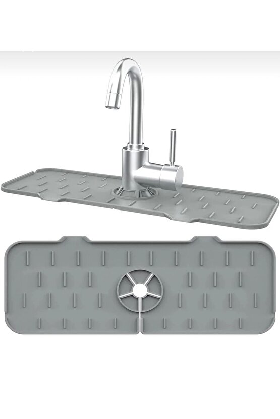 Aveo 1 Adet Kalite Evye Mutfak Lavabo Bataryası Musluk Altı Su Emici Matı Su Sızdırmaz Önleyici Mat