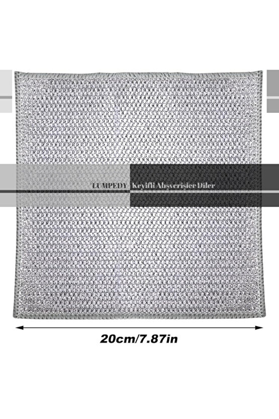 20 Adet Çok Amaçlı Tel Çizmez Bulaşık Bezi