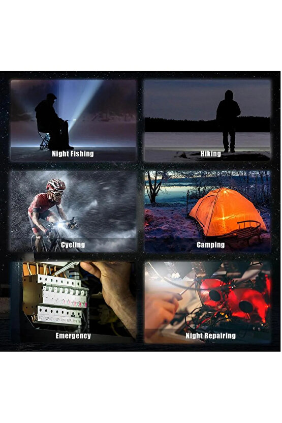 Ledli Mini Taşınabilir Usb Şarj Edilebilir 3 Fonksiyonlu Mıknatıslı Parlak Led Işık