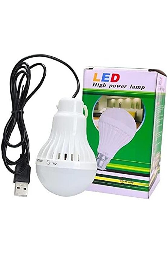 Pm-12765 5 Watt 6 Volt Usb Kablolu 1 Metre Led Ampul Newdesingx 997516
