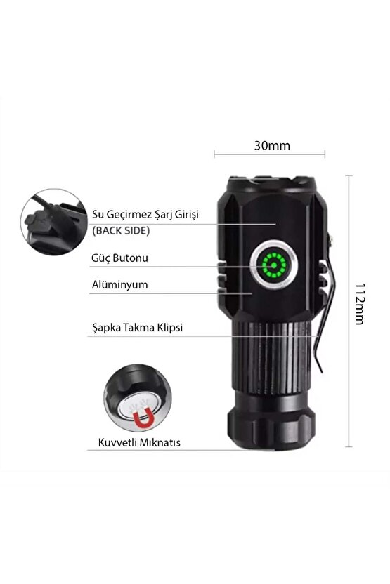 PM-25119 Şapka Feneri Büyük Model