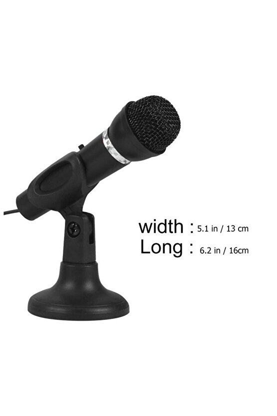 3.5 Mm Jaklı Bilgisayar Mikrofonu