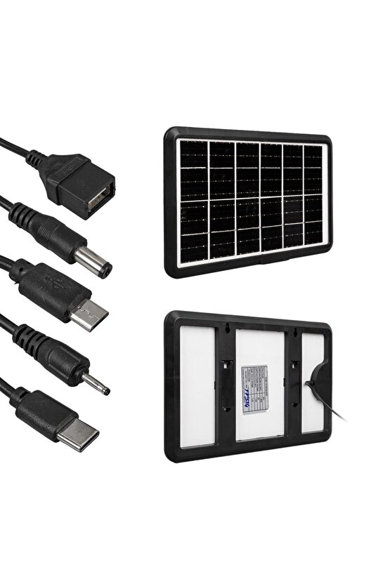 ZO-710 6 Volt 1.33 Amper 8 Watt Güneş Enerjili Şarj Cihazı Solar Panel