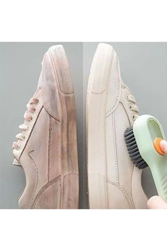 Avg Craft Çok Amaçlı Deterjan Hazneli Pratik Ayakkabı, Bot Temizleme Yıkama Fırçası