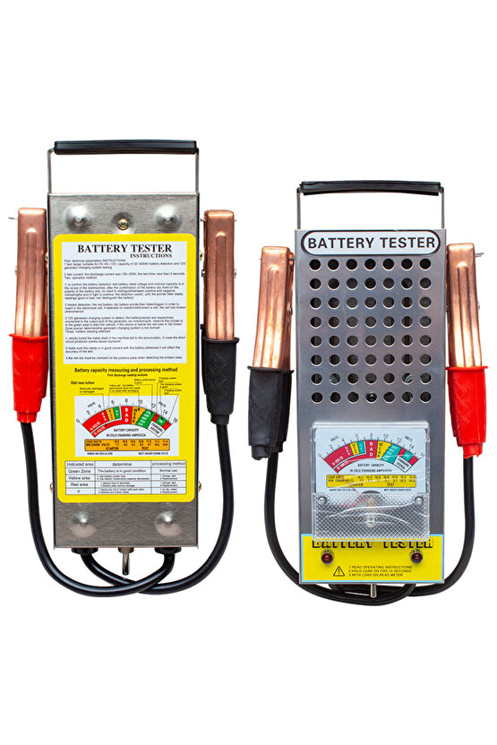 Byrdrp 1 Volt - 16 Volt - 125 Amper Profesyonel Analog Akü Test Cihazi (4172) Byrnew