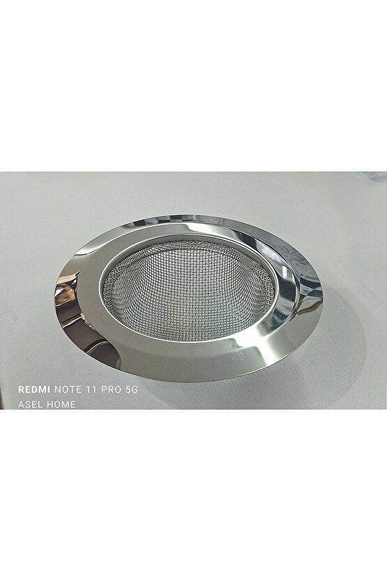 LAVABO SÜZGECİ BÜYÜK BOY PASLANMAZ ÇELİK