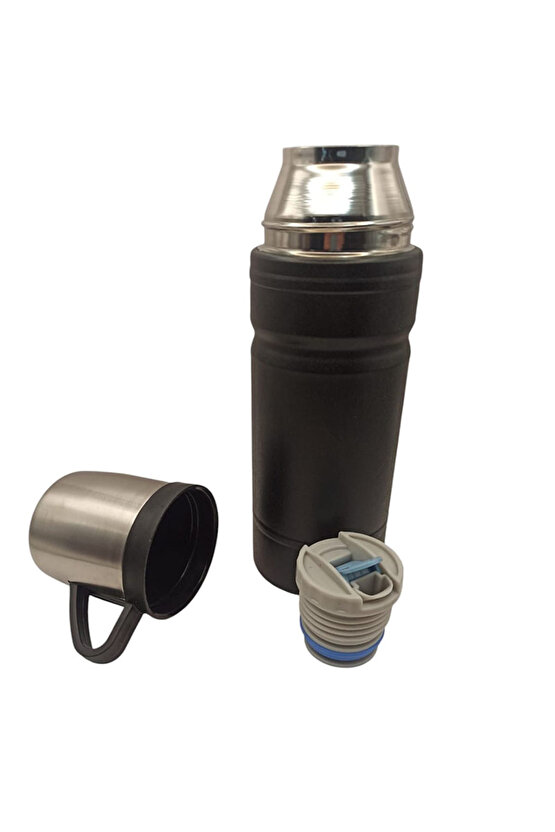 Kişiye Özel Paslanmaz Çelik 680 Ml Vakumlu Termos Seti