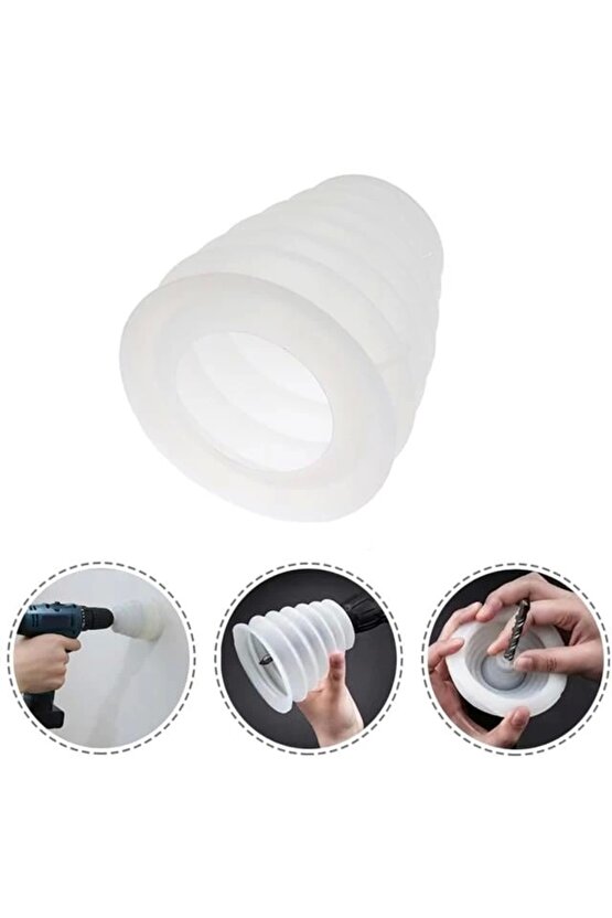 PM-20808 Matkap Ucu Toz Tutucu Körük Beyaz