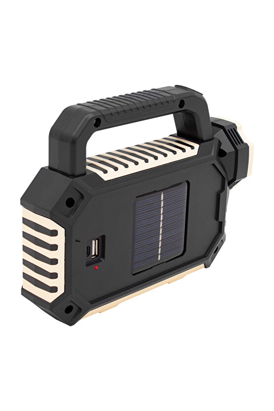 HS-8029-7-A 3 Modlu 54 Smd Ledli Taşınabilir Solar Lamba