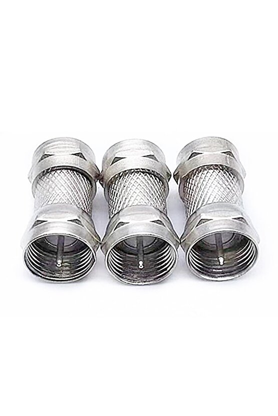 F Konnektör Erkek-Erkek Çevirmeli Konnektör Birleştirici