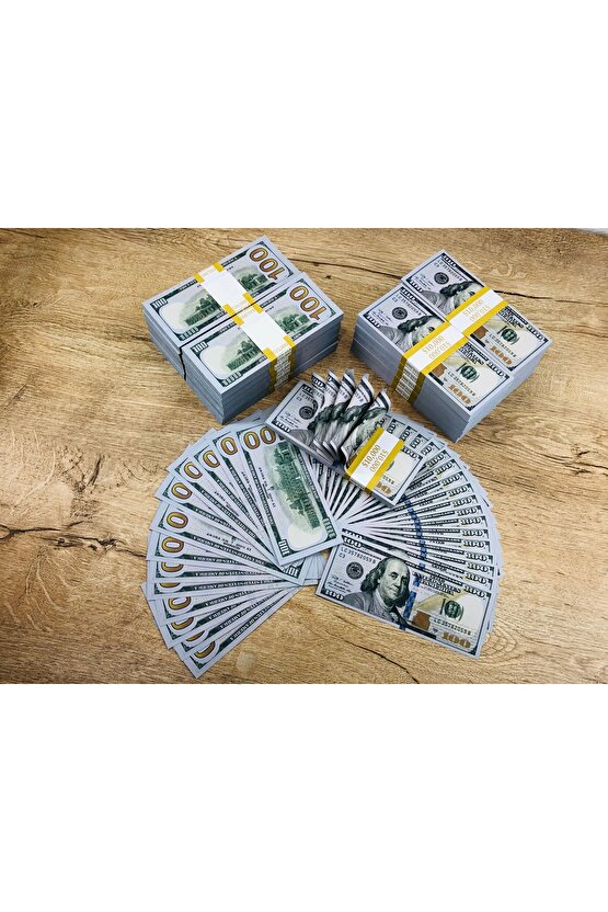 Gerçekci 1. Kalite Gramajlı 20000 Dolar 2 Deste Kına Parası