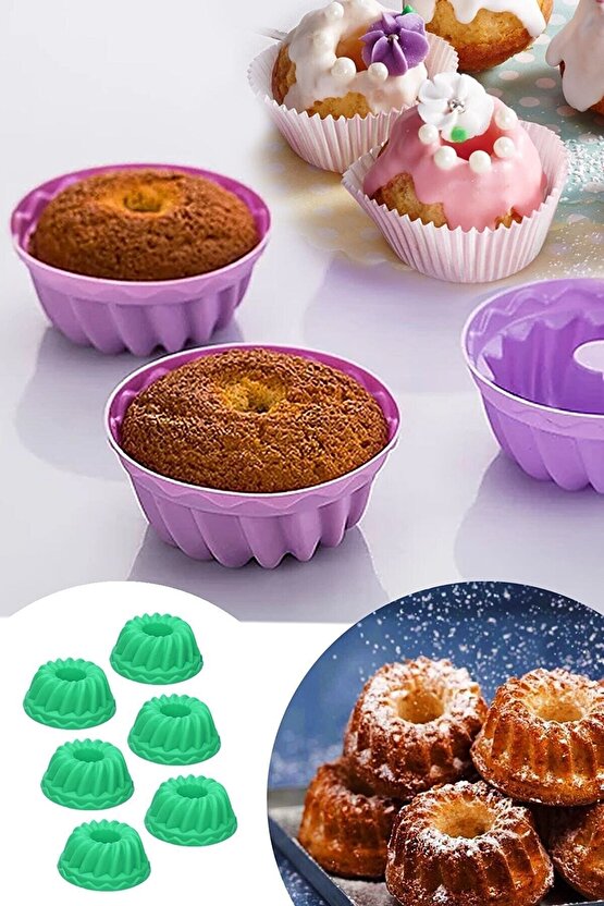 Güneş Shop - 6lı Muffin Kek Kalıbı